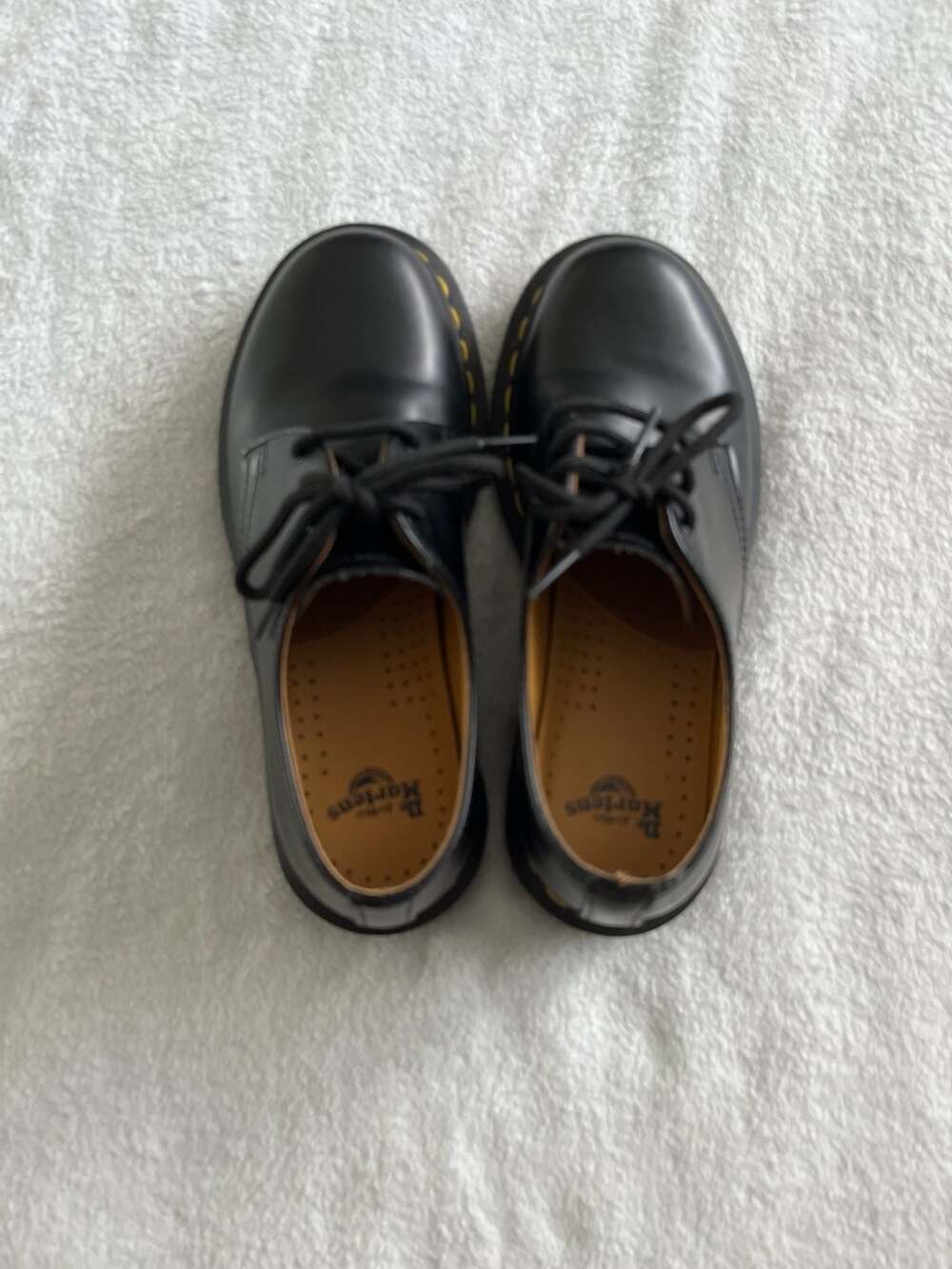 Dr. Martens 1461 Smooth Leather 3-Eye Shoes Black Size US Women's 8 / Men's 7/ U - Picture 2 of 6